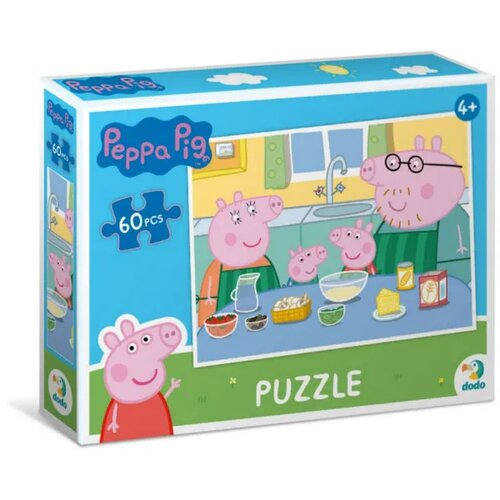 Dodo puzzle Peppa prase, porodični ručak 60 komada Cijene