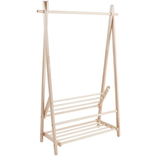 Jotex Stalak za odjeću od masivnog bora u svijetloj prirodnoj boji 100x150x41 cm Cole &ndash; Cijene