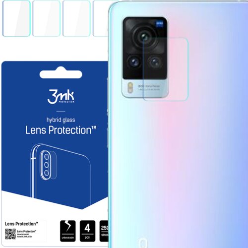 3mk ZA&amp;Scaron;ČITA LEČ KALJENO STEKLO ZA VIVO X60 PRO 5G ZA&amp;Scaron;ČITA OVITKA, (22000947) Slike