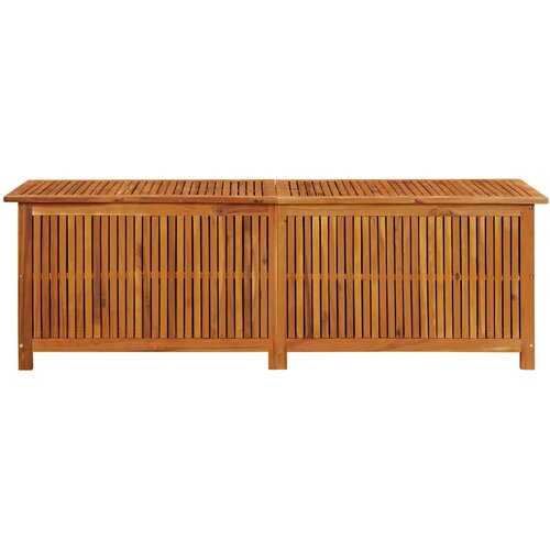 VidaXL Vrtna kutija za pohranu 175 x 50 x 58 cm masivno bagremovo drvo Slike