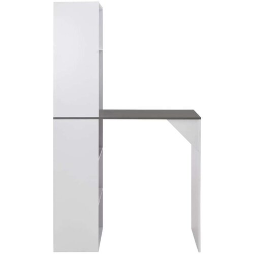  barski stol s ormarićem bijeli 115 x 59 x 200 cm Slike
