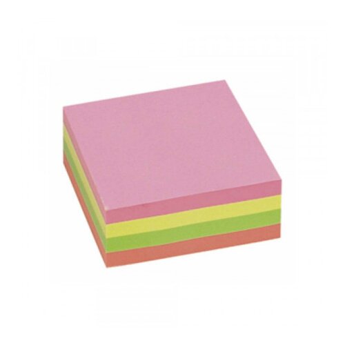 Samolepljiva 75x75 400lis. Mix NEON ( 3131 ) Slike