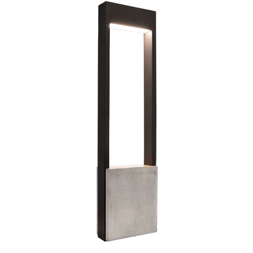 Planetitaly CHERTAN Svetilka 60cm LED 12W aluminij betonski kamen IP54 zunanja luč vrtni drevored 230V VELIKOST 60CM, (20554112) Cene