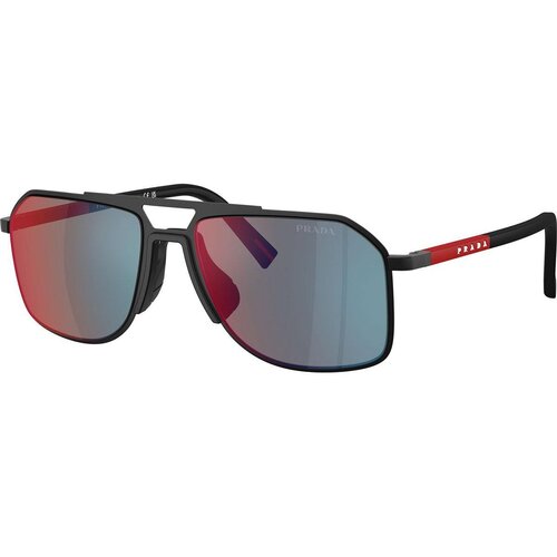 Prada Linea Rossa PSB51S 1BO08F ONE SIZE (56) Črna/Modra Slike