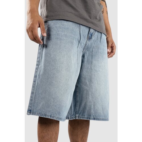 Empyre Ultra Loose Sk8 Denim W Embroidery Kratke hlace light blue Cene