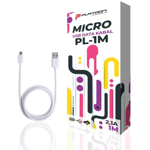  KABL USB DATA PL-1M MICRO 1m 2.1A PLATOON Cijene