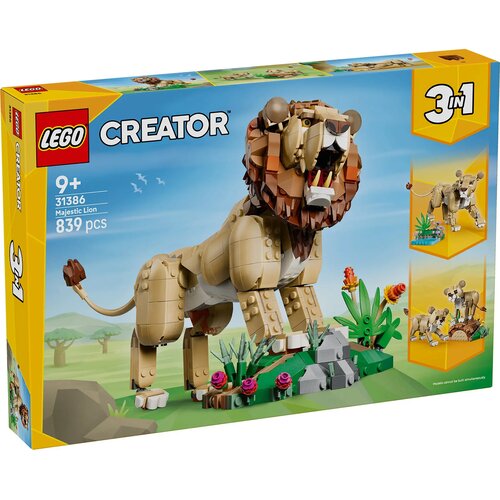 Lego LEGO&amp;reg; Creator 3in1 - Divlje životinje: Veličanstveni lav (31386) Slike
