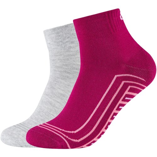 Skechers Športne nogavice 2PPK Basic Cushioned Quarter Socks Siva Cene