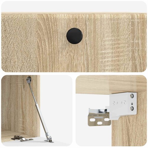  ormar za zid 59,5 x 41 x 30 cm Hrast sonoma Slike