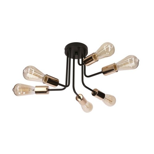  Spill Luster Crni 6x60W E27 ( 15011 ) Slike