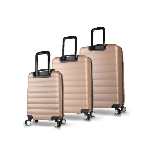 Zoozie Bags set kofera 6414, 3 dijela, zlatna boja Cene