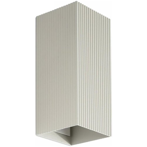 Faro 40567 - zidno svetlo sole 2xGU10/8W/230V sivo rebrasto četvrtasto Cene