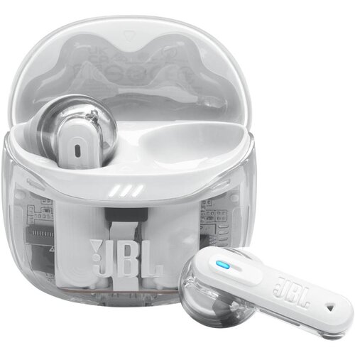 JBL Tune Flex 2 Ghost Edition bele slušalke, (21648284) Cene