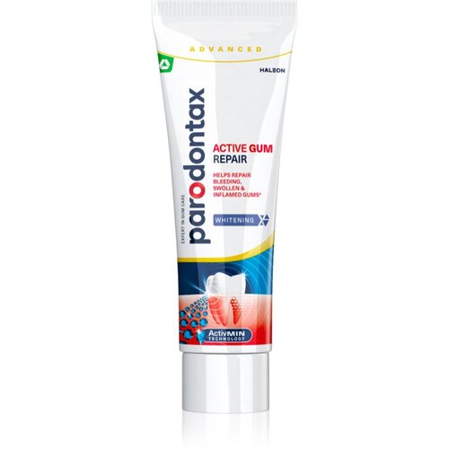Parodontax Active Gum Repair Whitening zobna pasta za zdrave dlesni in kompleksno nego zob 75 ml Cene