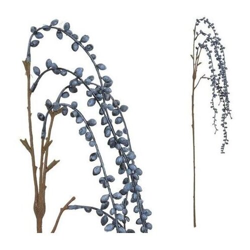  CVIJEĆE BERRY 100CM PLAVO PVC Slike