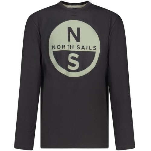 North Sails Dječja majica s dugim rukavima crna Cijene