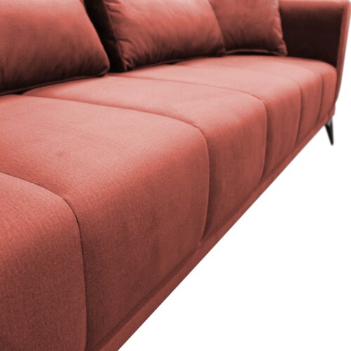 Kondela Raztegljiv kavč, terakota, GRACE BIG SOFA Slike
