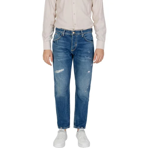 Antony Morato Kavbojke slim ARGON MMDT00264-FA750475 Modra