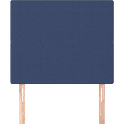  Uzglavlje plavo 90x5x118/128 cm tkanina Slike