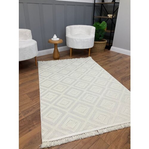 Conceptum Hypnose dizayn baklava - cream cream carpet (80 x 100) Slike