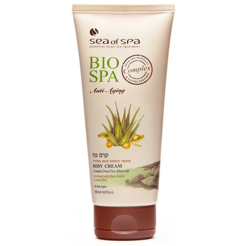 Sea of Spa Bio Spa krema za telo z aloe vero in karitejevim maslom 180 ml Slike