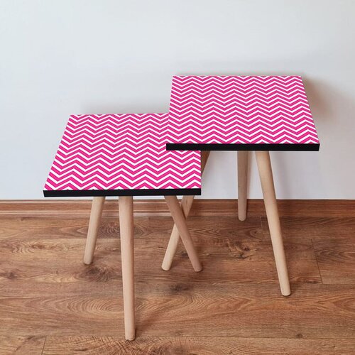 Hanah home set klub stočića 2Shp242, 2 komada, Rozi Cene