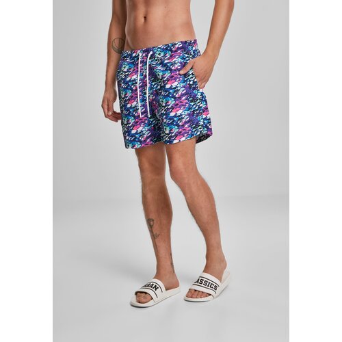 Urban Classics Multicolored swimsuit blue-pink Cene
