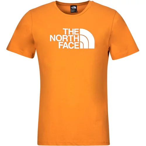 The North Face Majice s kratkimi rokavi S/S EASY TEE Oranžna