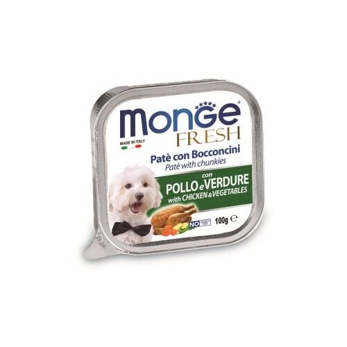 Monge fresh pašteta za pse, piletina sa povrćem, 100g Cene