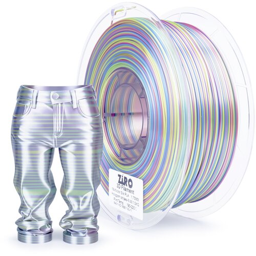 Ziro stripes silk pla filament 1.75 mm - hologram stripes Cene