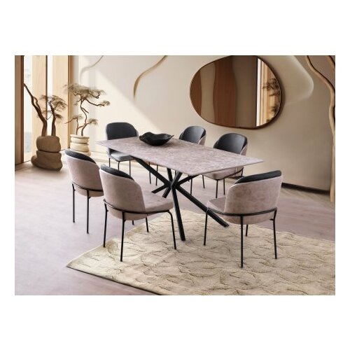 Hanah home trpezarijski sto nox 3003 Cene