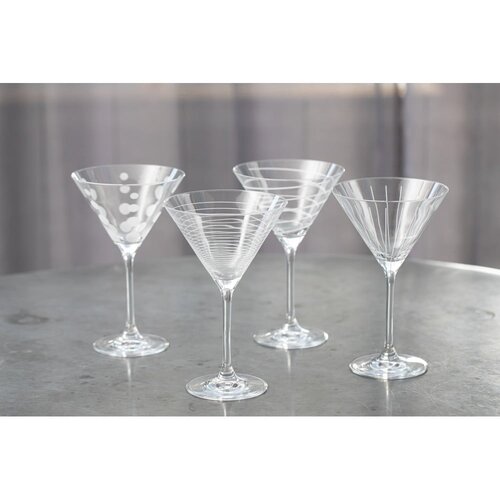 Mikasa Set 4 kozarcev za martini Mikasa Cheers, 290 ml Cene