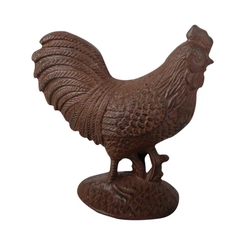 Esschert Design Metalna vrtna figurica Rooster –