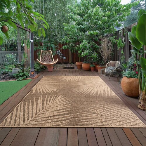 Ayyildiz Carpets Rjava notranja in zunanja preproga 240x340 cm Timber 1403 &amp;ndash; Slike