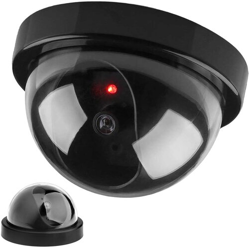  LED črna lažna kamera dome Cene
