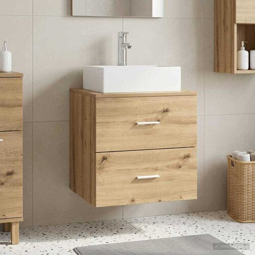  Umivaonik s policom Hrast artisan 49,5 x 41 x 62,5 cm Cene