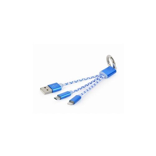  USB 2,0 kabal privjesak za klučeve iPhone + micro USB, GEMBIRD, 1m, CC-USB2-AM8PmB-01-MX Cijene