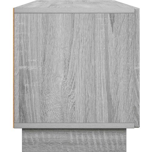  TV stalak 140 x 34,5 x 40 cm Siva Sonoma Konstruirano drvo Slike