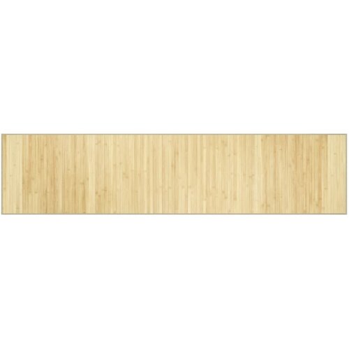  Tepih pravokutni svijetli prirodni 70 x 300 cm od bambusa Slike