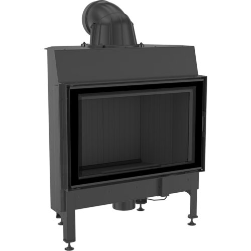 Kratki vgradni kamin NADIA/12/BLACK Cene