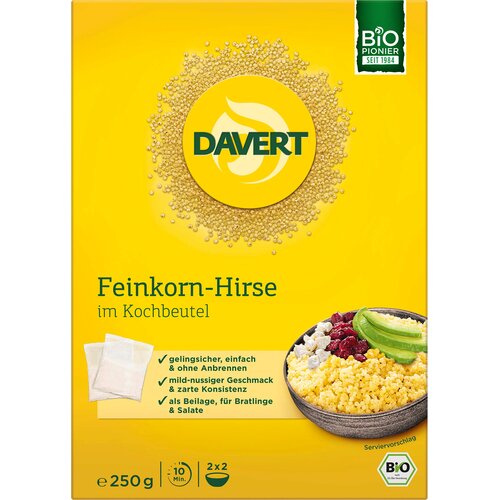 Davert Bio sitno proso u vrećici za kuhanje - 250 g Cijene
