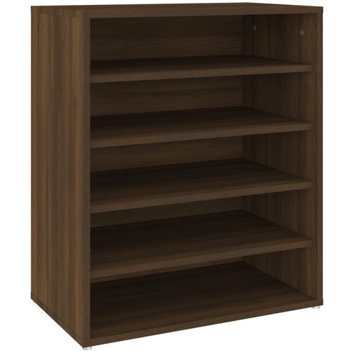 Maison Chic Omarica za obutev - Kopa za čevlje rjav hrast 60x35x70 cm konstruiran les, (21778032) Cene