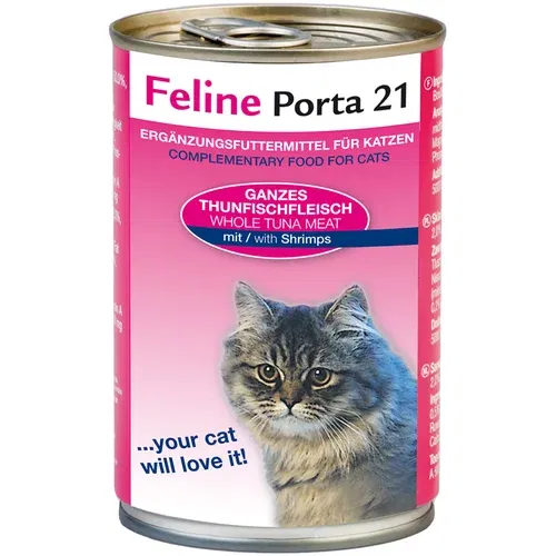 Porta Feline 21 - 6 x 400 g - Tuna s kozicami