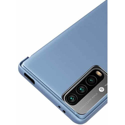 Clear View Case za Xiaomi Poco M3 / Redmi 9T modra Slike