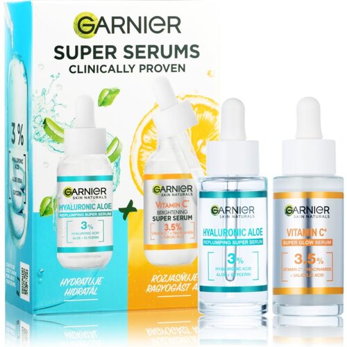 Garnier Skin Naturals serum za lice (poklon set) Slike
