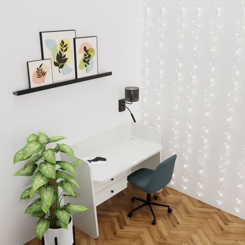  Zidna lampa LOFT SHADE 1xE27/60W+1xG9/8W/230V crna Slike