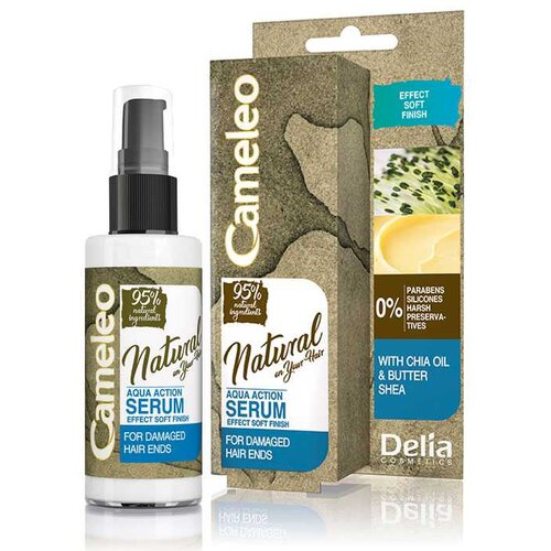 Delia CAMELEO NATURAL &amp;ndash; AQUA ACTION - Hidratantni serum za kosu 55ml Slike