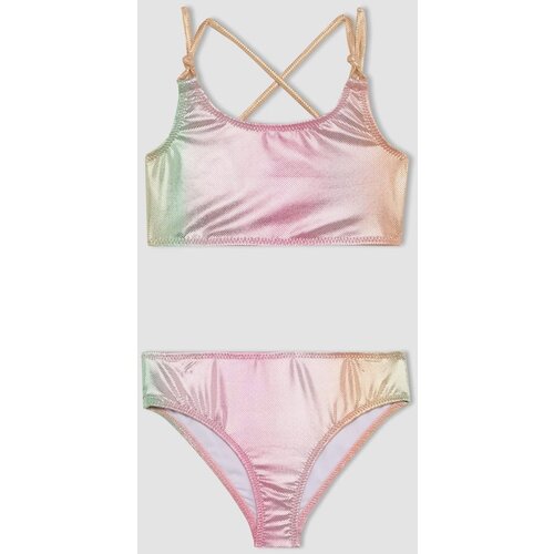 Defacto Girl's Colorful Bikini Set Slike