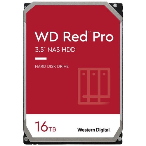 Western Digital 16TB 3.5 inča SATA III 512MB 7.200rpm WD161KFGX Red Pro hard disk Cene
