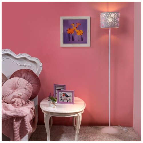  ONLI - Podna lampa TITILLA 1xE27/22W/230V ljubičasta/bela Cene